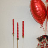 Vintage Candle Holders (3 sizes - antique gold)