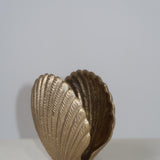 Brass Clam Candle Holder
