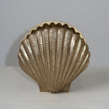 Brass Clam Candle Holder