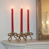 Brass Bow Candle Holder - 6 Pack (Wholesale Bundle)
