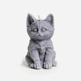 Cat Candle (White)