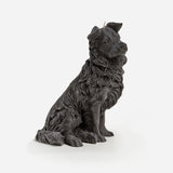 Border Collie Candle (Black)