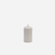 Load image into Gallery viewer, Small Marlow Pillar Candle (White)
