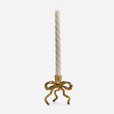 Brass Bow Candle Holder - 6 Pack (Wholesale Bundle)