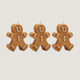 Gingerbread candle (set of 3)