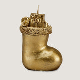 Christmas Stocking Candle (Gold)