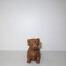 Load image into Gallery viewer, Dachshund candle (Brown)
