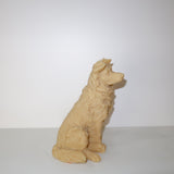 Border Collie Candle (Black)
