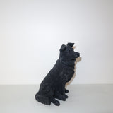 Border Collie Candle (Black)
