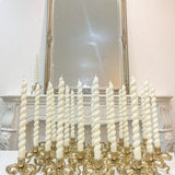 Brass Bow Candle Holder
