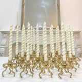 Brass Bow Candle Holder - 6 Pack (Wholesale Bundle)