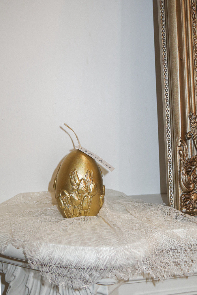 Tulip Egg Candle