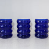 Squiggle Glass (Blue)