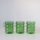 Squiggle Glass (Green)