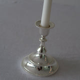 Silver Candle Holders Set