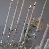 Silver Candle Holders Set