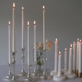 Tall Candle Holder (Silver)