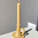 Daphne Chamberstick Beeswax Candle