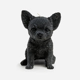 Chihuahua Candle (White)