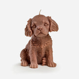 Cavalier King Charles Spaniel Candle (Brown)