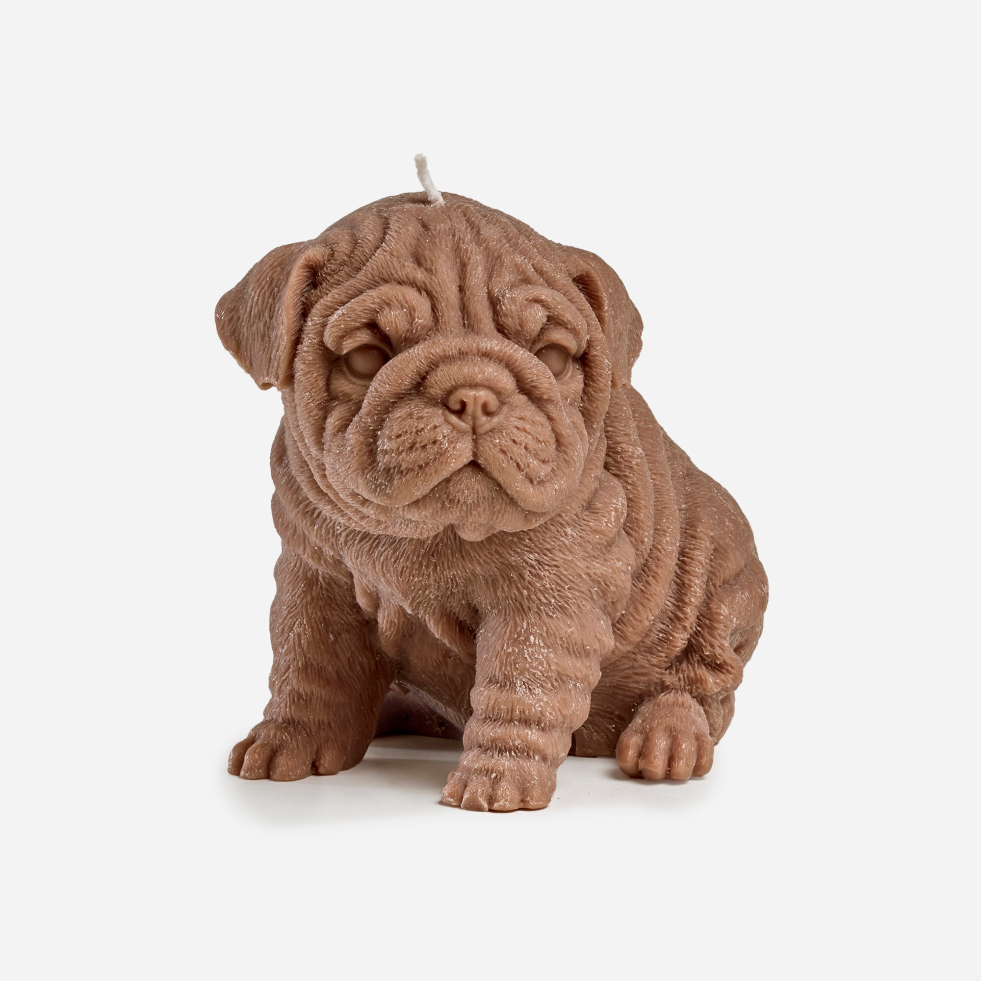 English Bulldog Candle (Blonde)