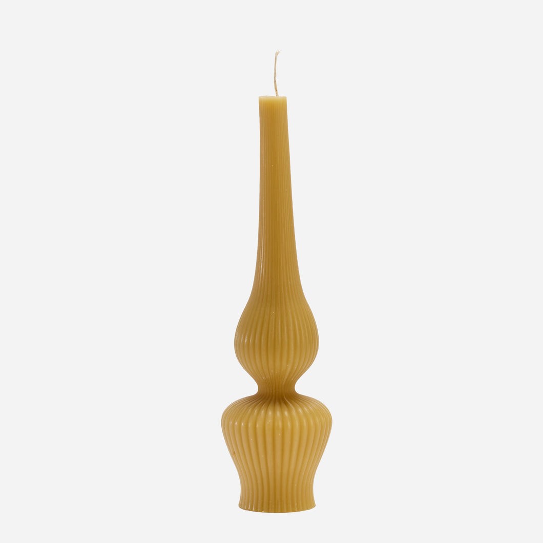 Beeswax Louis Pillar Candle