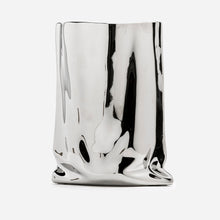 Load image into Gallery viewer, Ceramic Silver Chrome Vase
