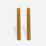 Beeswax Twisted Sticks (Set of 2)