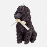 French Poodle Candle (Black)