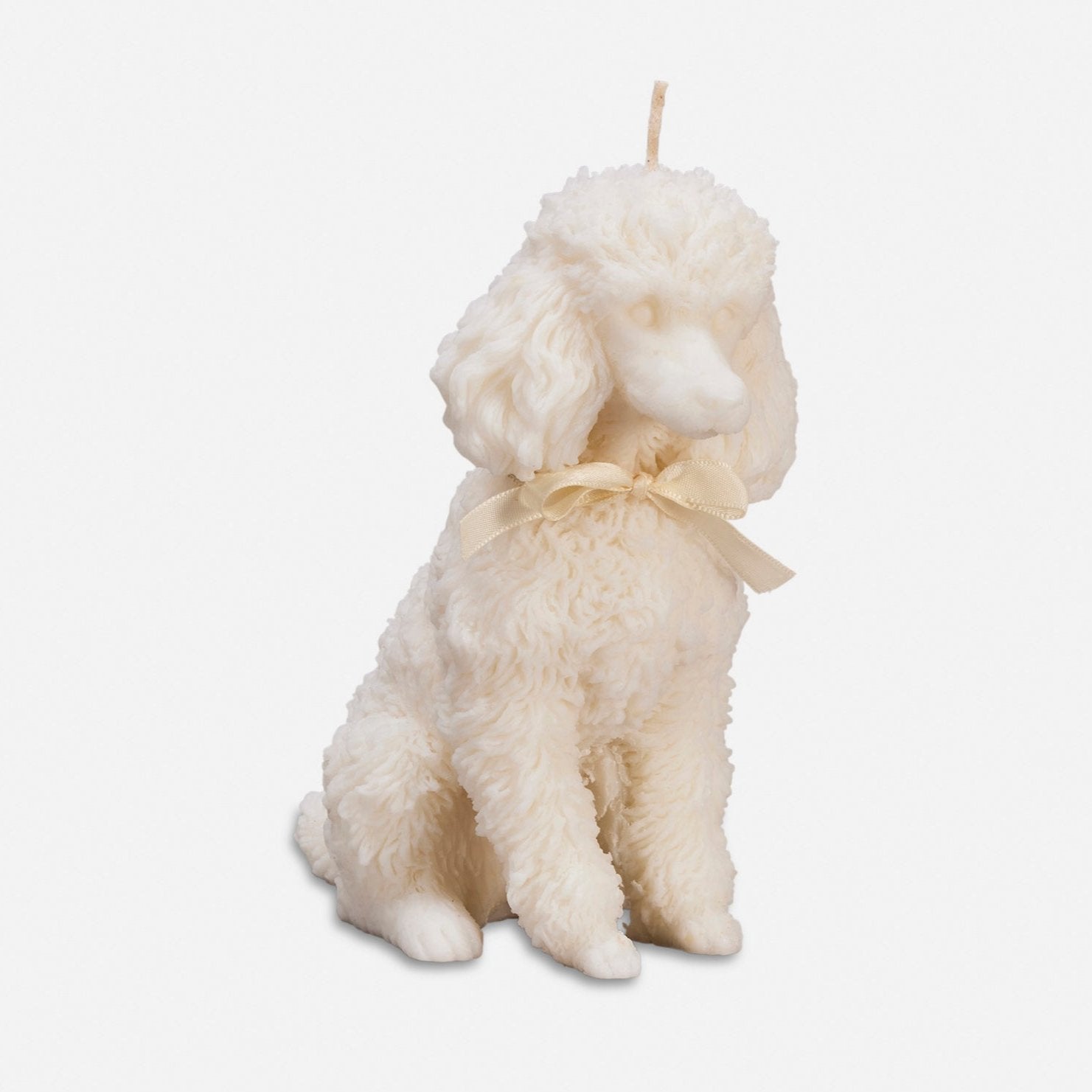 French Poodle Candle (Black)