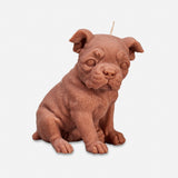 Boston Terrier Candle (Brown)