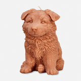 German Shepherd Candle (Brown)