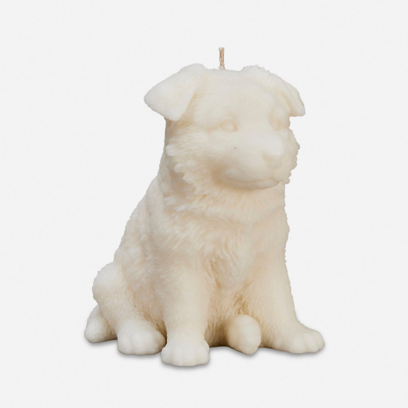 German Shepherd Candle (Black)