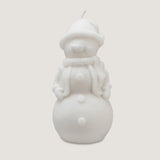 Snowman Candle