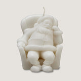 Sitting Santa Candle