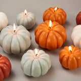 Pumpkin Candle (White)