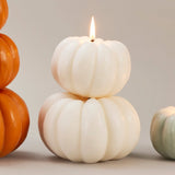 Pumpkin Candle (White)