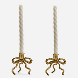 Brass Bow Candle Holder Bundle