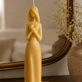 Mother Beeswax Candle
