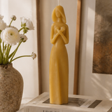 Mother Beeswax Candle