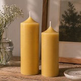 Lulu Beeswax Pillar Candle