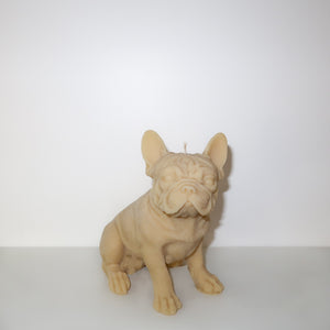 French Bulldog Candle (Brown)