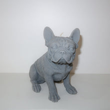 Load image into Gallery viewer, French Bulldog Candle (Grey)
