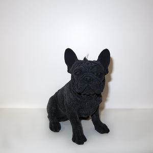 French Bulldog Candle (Black)