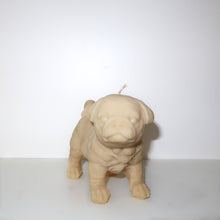 Load image into Gallery viewer, Pug candle (Beige)
