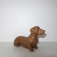 Load image into Gallery viewer, Dachshund candle (Chocolate)
