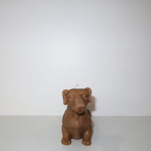 Load image into Gallery viewer, Dachshund candle (Black)
