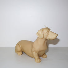Load image into Gallery viewer, Dachshund candle (Blonde)

