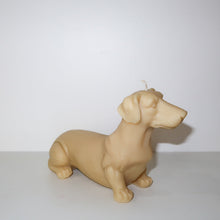 Load image into Gallery viewer, Dachshund candle (Black)
