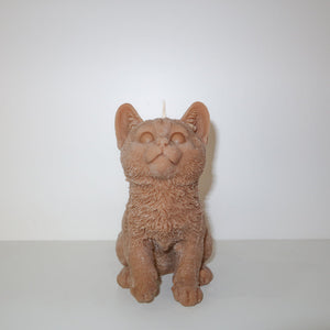 Cat Candle (Terracotta)